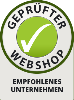 Empfohlen von Geprüfter Webshop